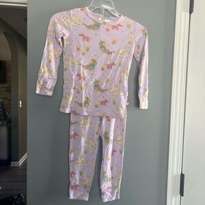 Posh Peanut Kids Pajamas with Unicorns Print